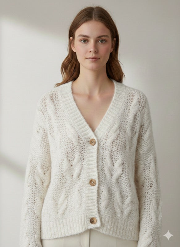 Cardigan corazón
