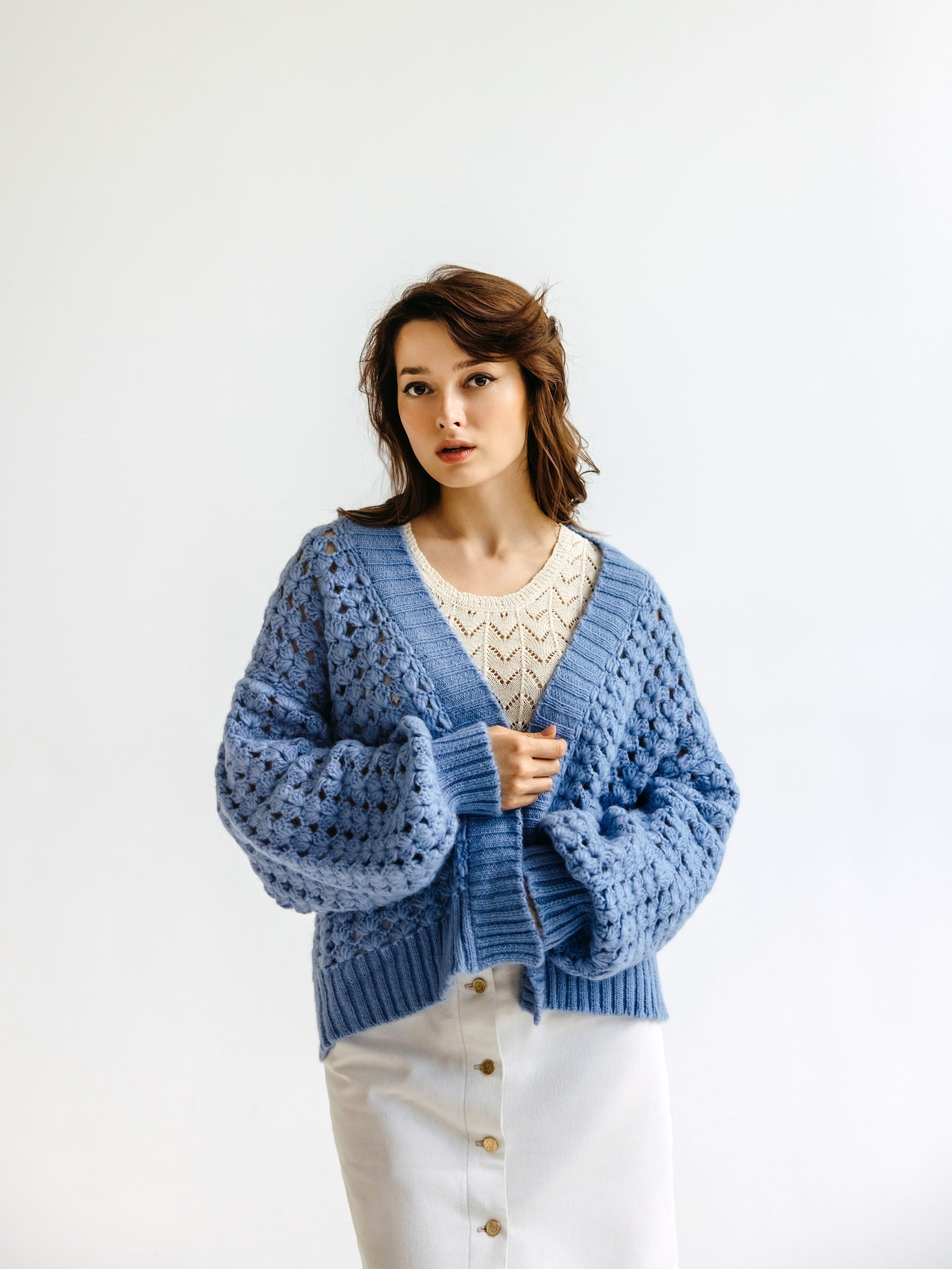 Cardigan Abanico