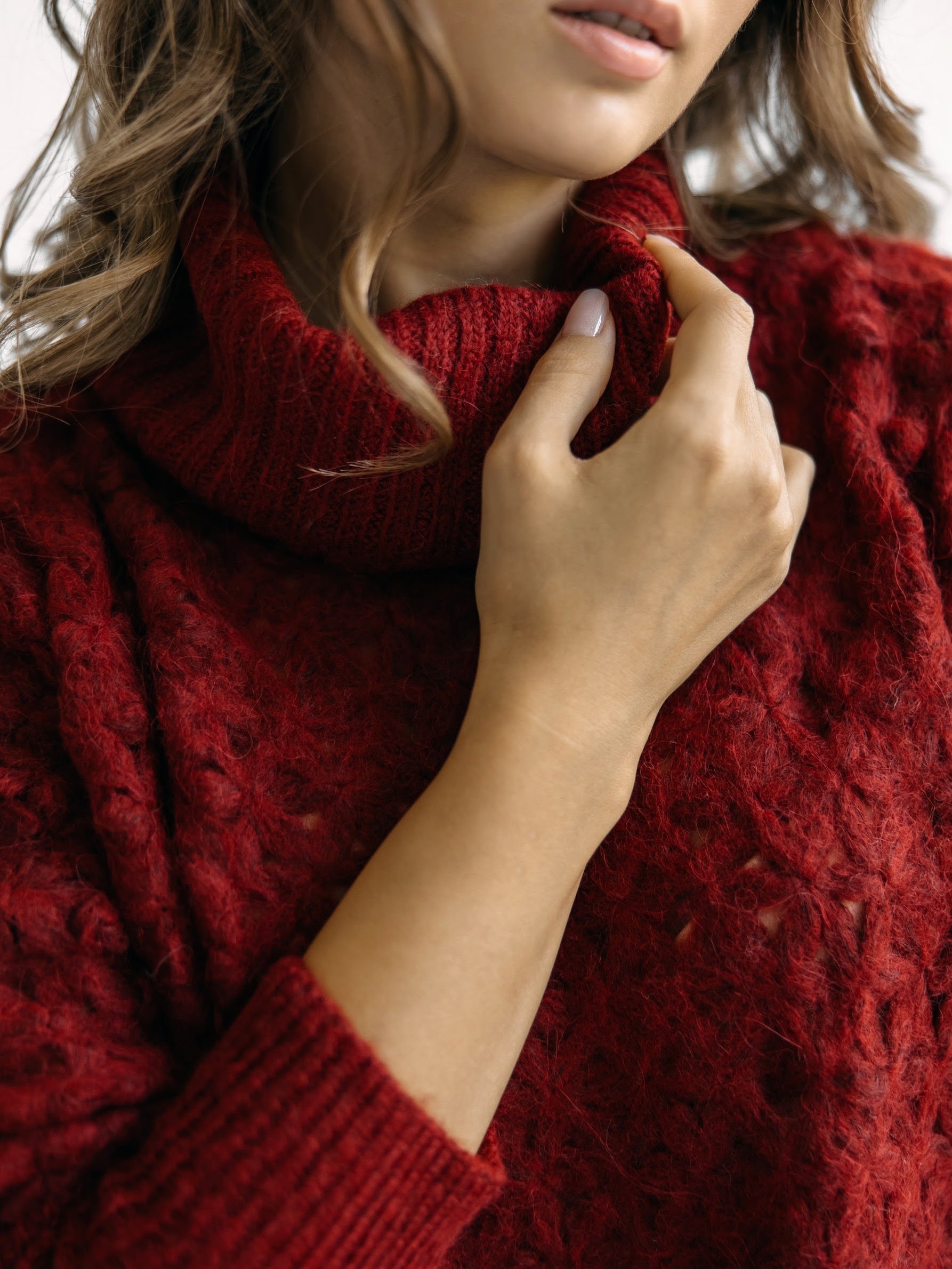 Pull Jasmin col roulé