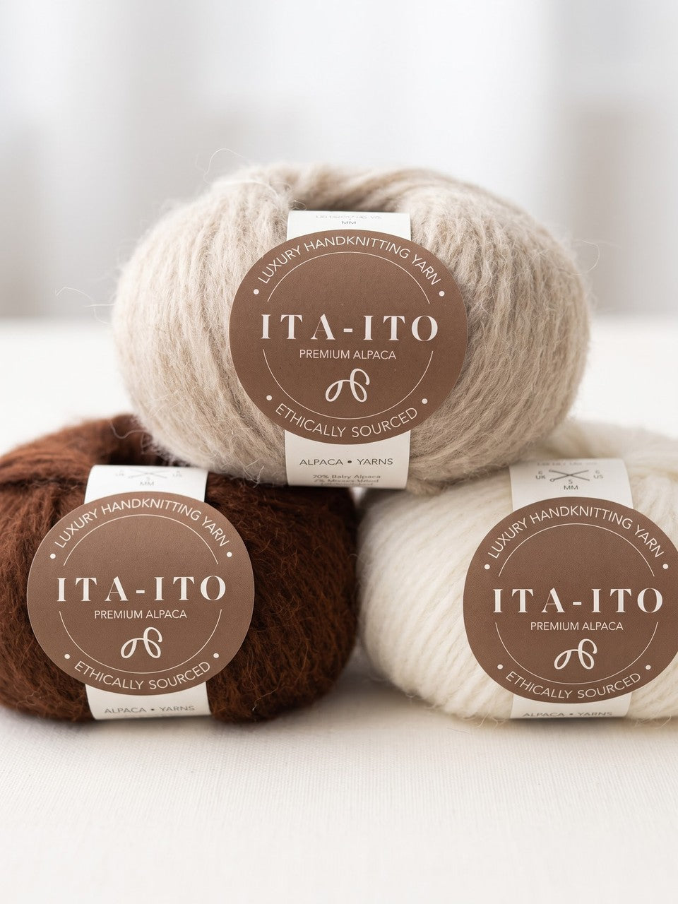 Luxury Handknitting Yarn – Baby Alpaga & Mérinos