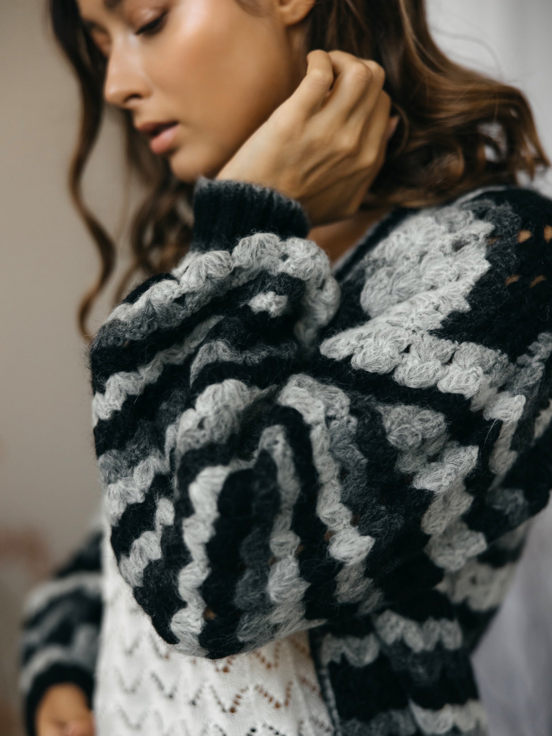 Cardigan Abanico