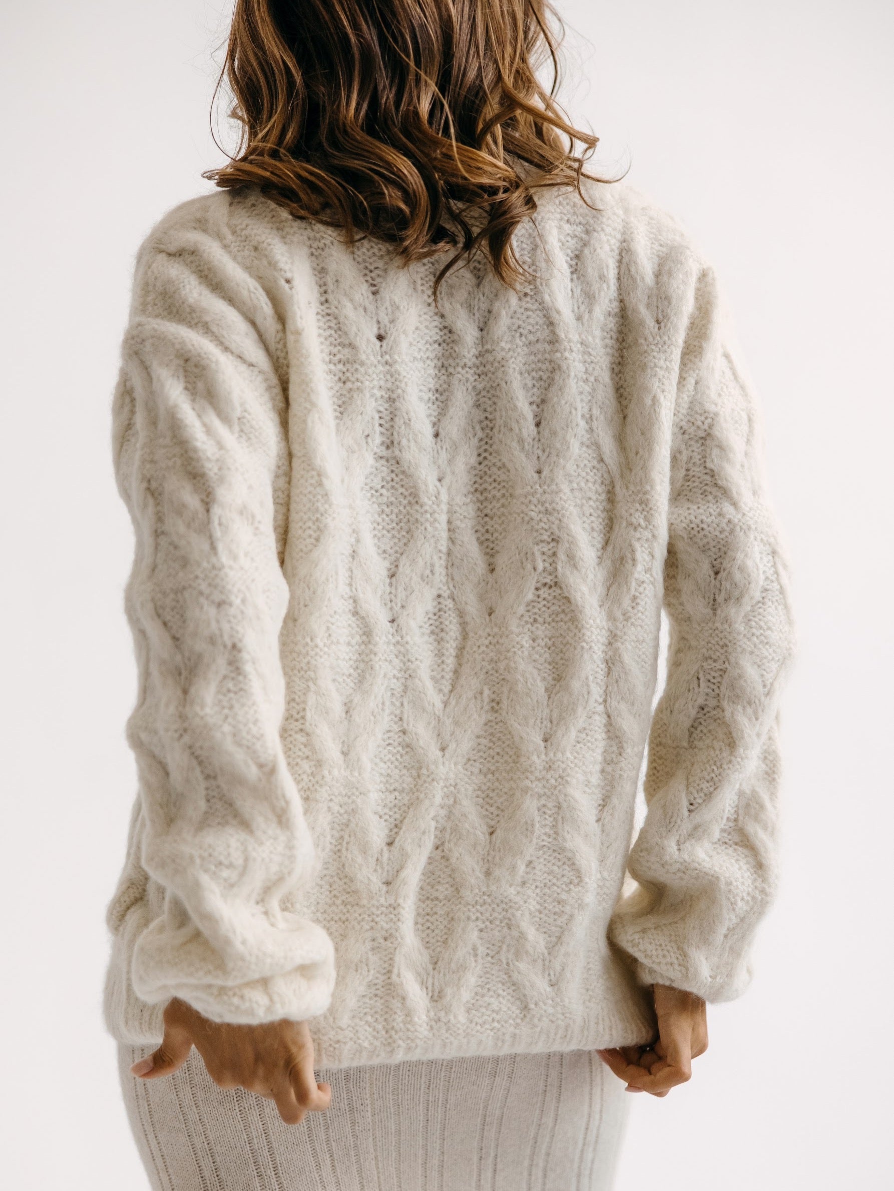 Cardigan Trenzas
