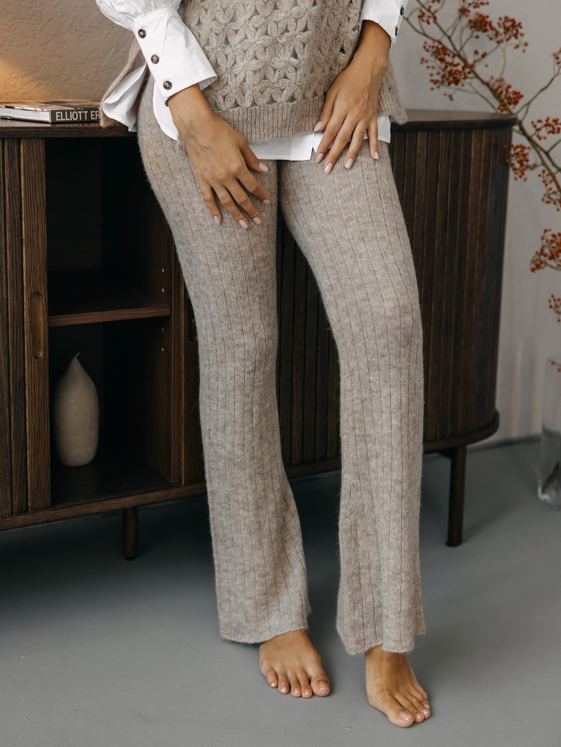 Knit pants