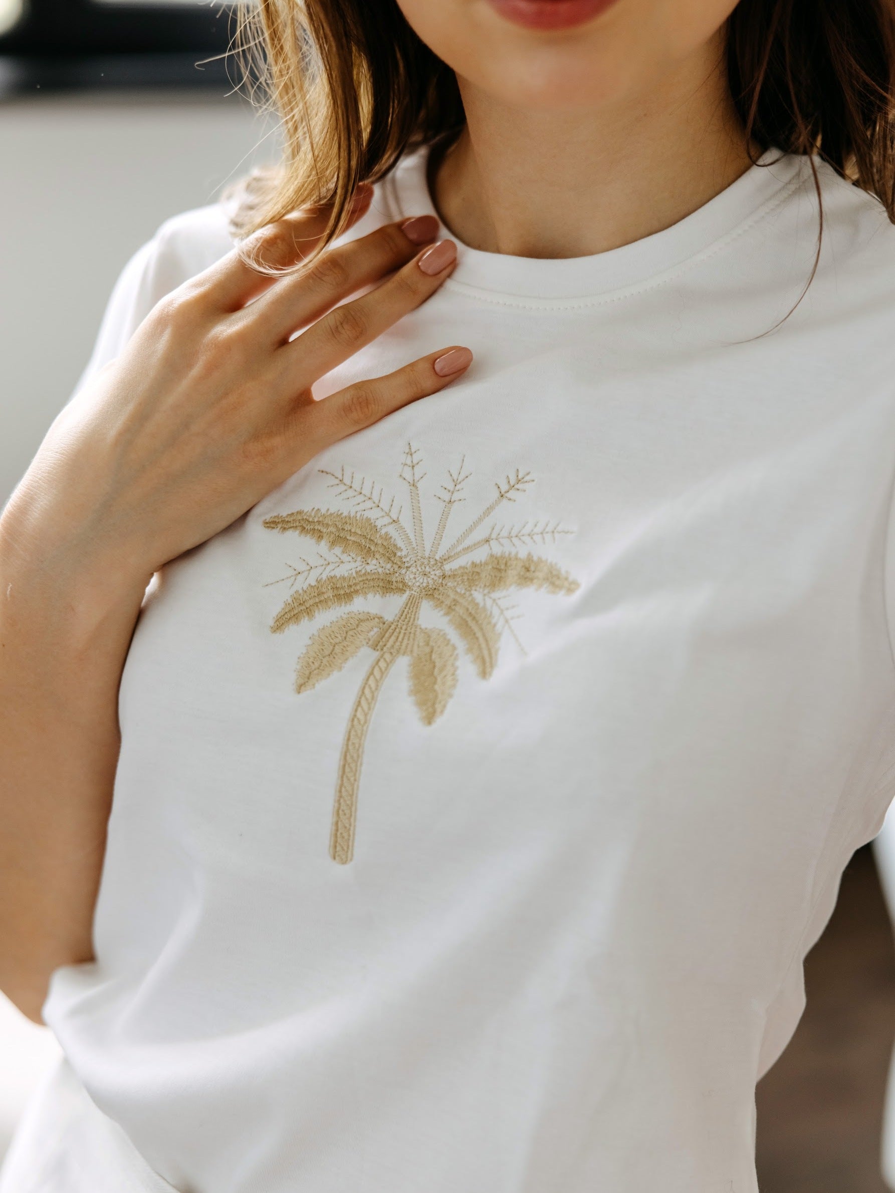 T-shirt Palmier